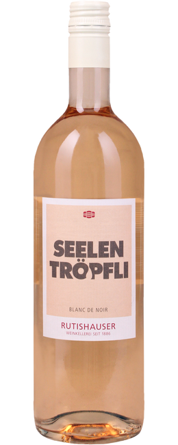 Image of Rutishauser Seelentropfli Blanc de Noir - 75cl - Ostschweiz, Schweiz bei Flaschenpost.ch