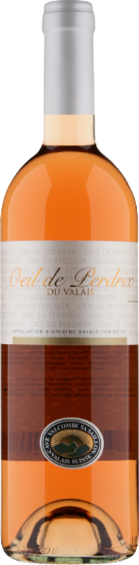 Bottiglia di Oeil de Perdrix AOC Valais di Joseph Gattlen