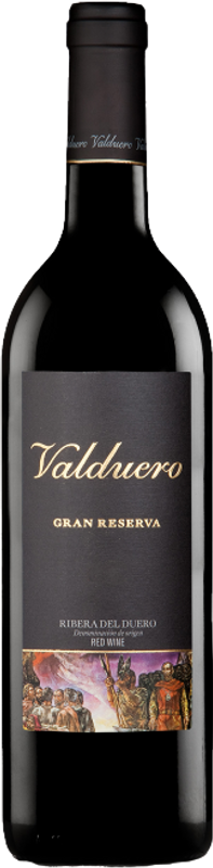 Bottiglia di Valduero Gran Reserva 2 Racimos D.O. di Bodegas Valduero