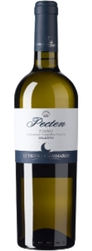 Bottle of Pecten Fiano Salento IGP from Le Vigne di Sammarco