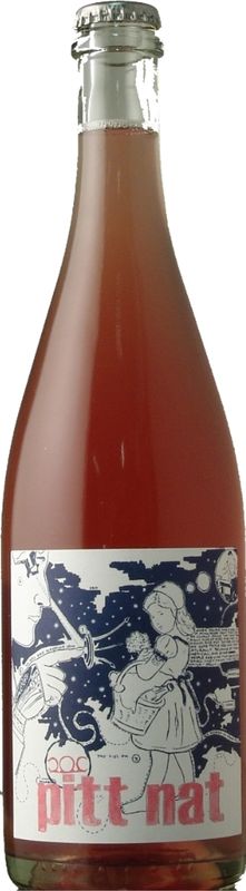 Bottiglia di Pitt Nat Sparkling Rosé di Weingut Pittnauer