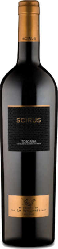 Bottle of Toscana IGT Scirus from Le Sorgenti