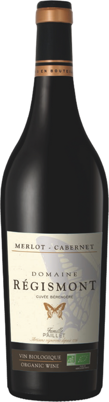Bottle of Merlot-Cabernet Cuvée Bérengère Igp from Domaine Régismont
