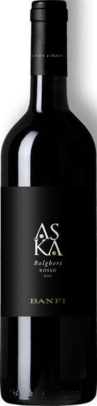 Bottle of Aska Bolgheri doc from Castello Banfi