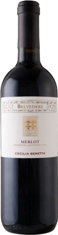 Bottiglia di Belvedere Merlot delle Venezie IGT di Cecilia Beretta