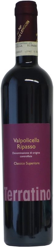 Bottle of Valpolicella Classico DOC Ripasso Terratino from Corte Lenguin