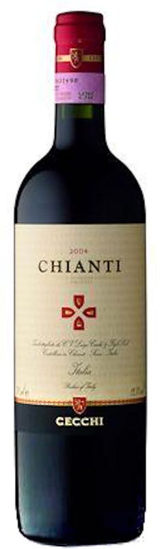 Flasche Chianti DOCG von Cecchi