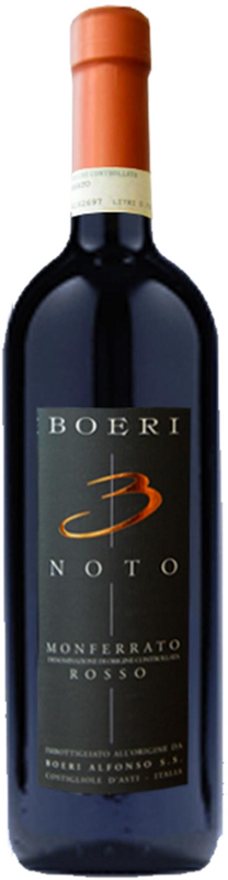 Flasche Noto Monferrato Rosso DOC von Boeri Vini