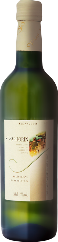Bottiglia di St. Saphorin Caves S. Valentin St. Saphorin AOC di Caves Saint-Valentin