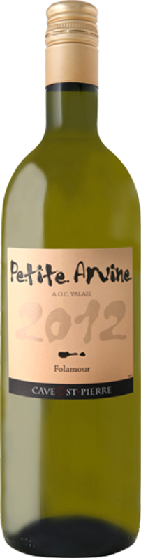 Bouteille de Folamour Petite Arvine du Valais AOC de Saint-Pierre