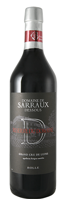 Image of Bolle Domaine de Sarraux-Dessous Reserve Grand Cru Luins AOC - 37.5cl - Waadt, Schweiz bei Flaschenpost.ch