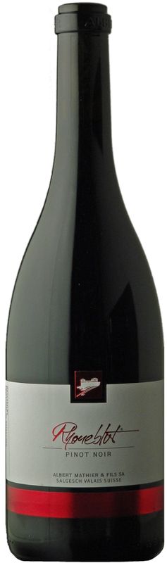 Flasche Rhoneblut Pinot Noir du Valais AOC Albert Mathier et Fils von Albert Mathier & Fils