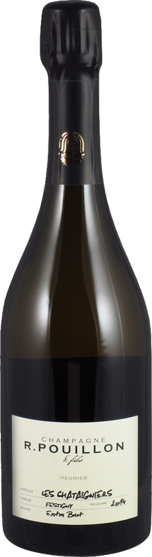 Bottiglia di Les Chataigniers Brut Nature AC di R. Pouillon