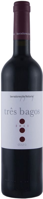 Bottiglia di Tres Bagos Vinho Tinto di Lavradores de Feitoria