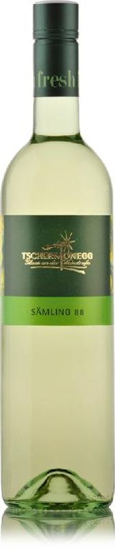 Bottle of Samling 88 from Weingut Tschermonegg