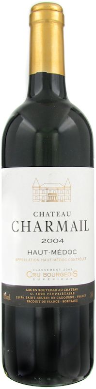 Bouteille de Chateau Charmail Cru Bourgeois Haut-Medoc AOC de Château Charmail