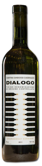 Image of Cantine Ghidossi Dialogo Bianco del Ticino DOC - 75cl - Tessin, Schweiz bei Flaschenpost.ch