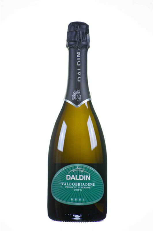 Bottiglia di Prosecco Superiore Brut Valdobbiadene DOCG di Daldin