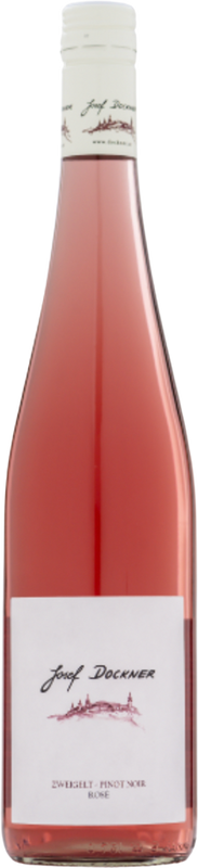 Bottiglia di Zweigelt Pinot Noir Rosé Niederösterreich QÖ di Winzerhof Dockner