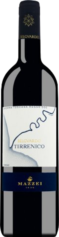 Bottiglia di Tirrenico DOC Rosso Maremma Toscana Mazzei di Marchesi Mazzei