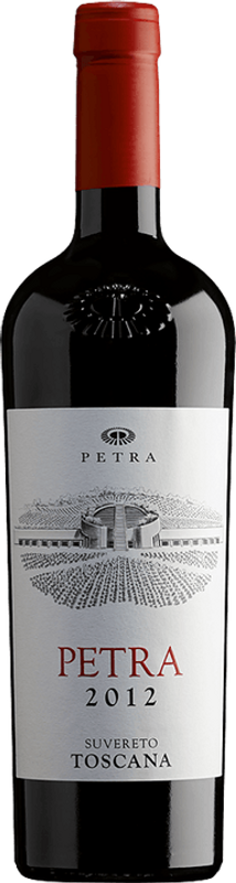 Bouteille de Petra Rosso Toscana IGT de Petra