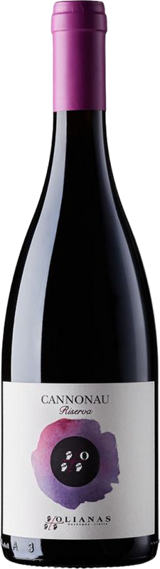Bottle of Cannonau Riserva DOC from Tenuta Agricola Olianas