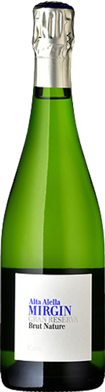 Bottiglia di Mirgin Cava Brut Nature Gran Reserva di Alta Alella