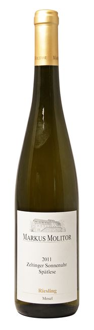 Image of Weingut Markus Molitor Riesling Spatlese suss Zeltinger Sonnenuhr - 75cl - Mosel-Saar-Ruwer, Deutschland bei Flaschenpost.ch