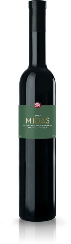 Flasche Midas Riesling-Sylvaner Trockenbeere von GVS Schachenmann