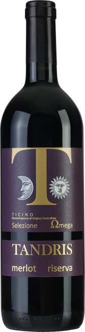 Image of Guido Brivio Tandris Merlot Riserva Ticino DOC - 75cl - Tessin, Schweiz bei Flaschenpost.ch