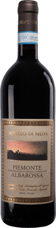 Bottle of Albarossa from Castello di Neive