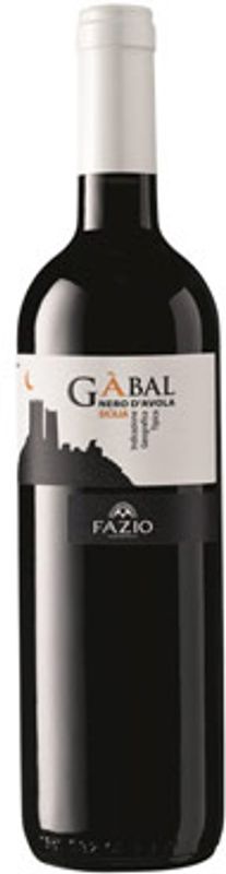 Bottle of Sicilia DOC Nero d'Avola Gabal from Casa Vinicola Fazio