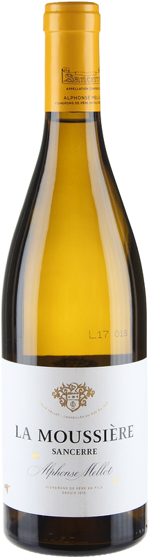 Bouteille de Sancerre Blanc La Moussière de Alphonse Mellot