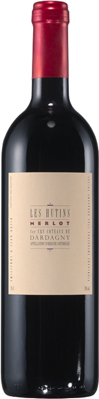 Image of Les Hutins Merlot Dardagny AOC - 50cl - Genf, Schweiz