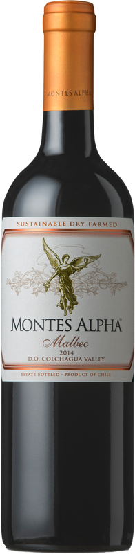 Flasche Alpha Malbec DO von Bodegas Montes