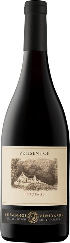 Bottle of Pinotage WO from Vriesenhof