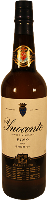 Image of Valdespino S.A. El Fino Inocente Valdespino Fino DO Jerez - 75cl - Andalusien, Spanien bei Flaschenpost.ch