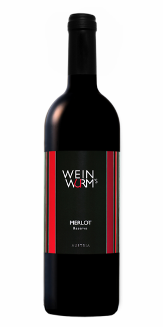 Image of Weinwurm Weinwurm's Merlot Reserve Weinviertel - 75cl - Niederösterreich, Österreich bei Flaschenpost.ch