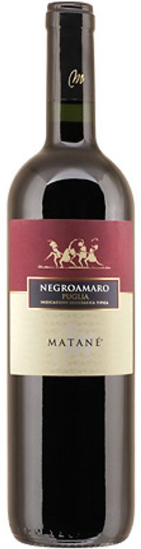 Bottle of Negroamaro Puglia IGT from Matané