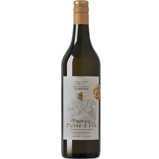 Image of Patrick Fonjallaz SA Yvorne weiss AOC Pierre a feu Patrick Fonjallaz Terravin - 75cl - Waadt, Schweiz bei Flaschenpost.ch