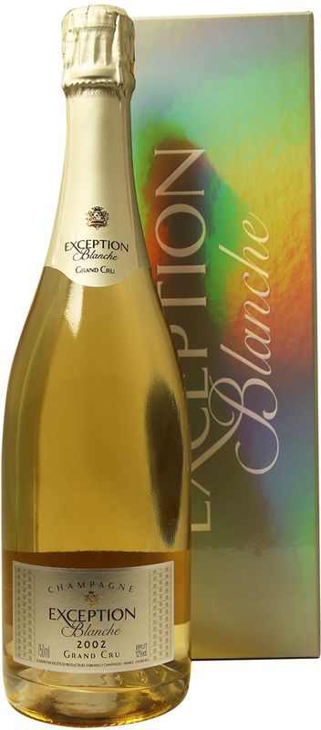 Bottle of Champagne Grand Cru Exception Blanche brut from Mailly