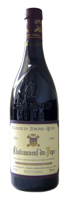 Image of Vignobles J. Quiot Chateauneuf-du-Pape a.c. - 75cl - Côtes du Rhône, Frankreich bei Flaschenpost.ch