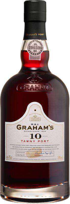 Bouteille de Graham's 10 years old Tawny de Graham's