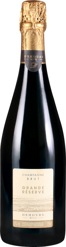 Bottiglia di Champagne Dehours Grand Reserve brut di Dehours
