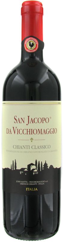 Bottiglia di Chianti Classico San Jacopo DOCG di Castello Vicchiomaggio