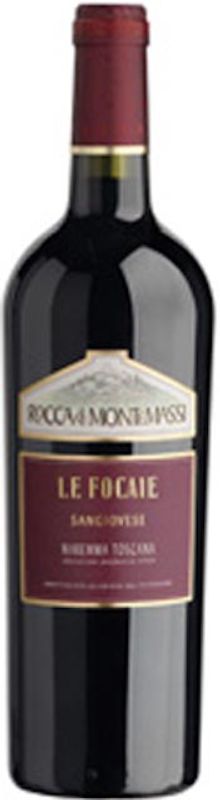 Flasche Sangiovese Le Focaie DOC von Rocca di Montemassi