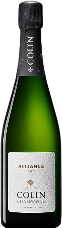Bottle of Cuvée Alliance Brut from Champagne Colin