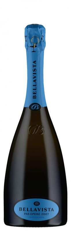 Bottiglia di Franciacorta Bellavista Gran Cuvee DOCG Pas Opere di Bellavista