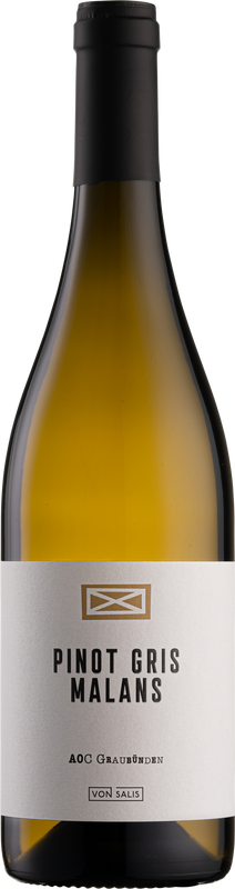 Bottle of Malanser Pinot Gris from Weinbau von Salis