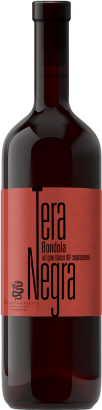 Bottle of Tera Negra Ticino DOC Bondola from Cantina Giubiasco